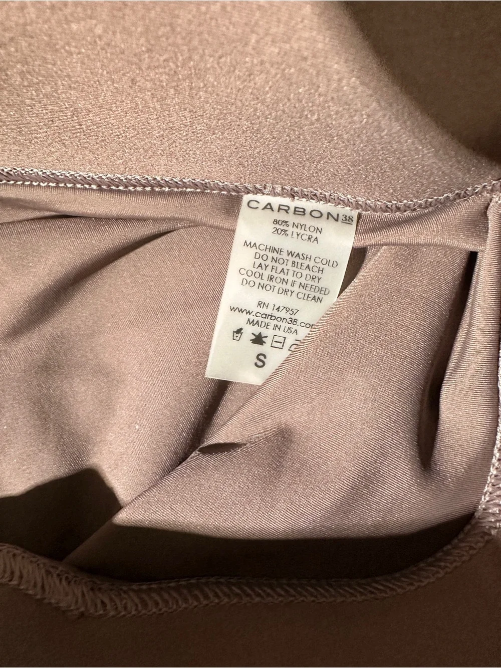 Carbon38 metallic takara leggings Small - Picture 5 of 7